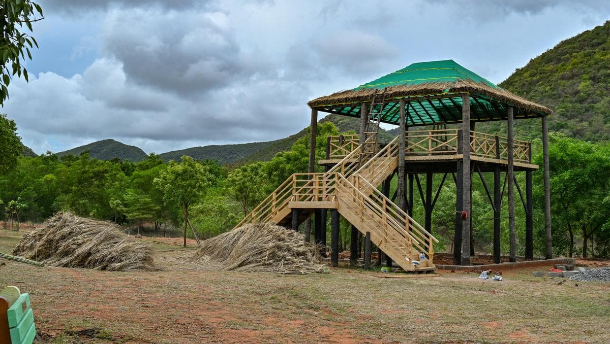 Kambalakonda Wildlife Sanctuary near Brundavanam