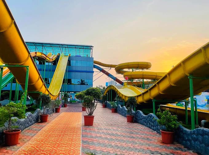 Vizag Water World near Brundavanam
